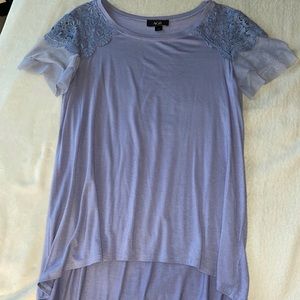 AGB periwinkle top